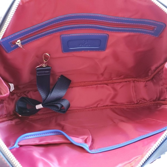 Furbo Design FRB005Z Messenger Bag - Navy/Blue - Picture 4 of 5